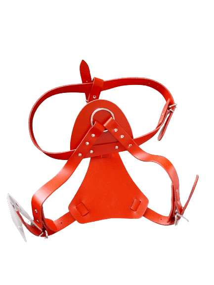 Ham L7 Piele - Forta 74-92 cm/25 mm Rosu