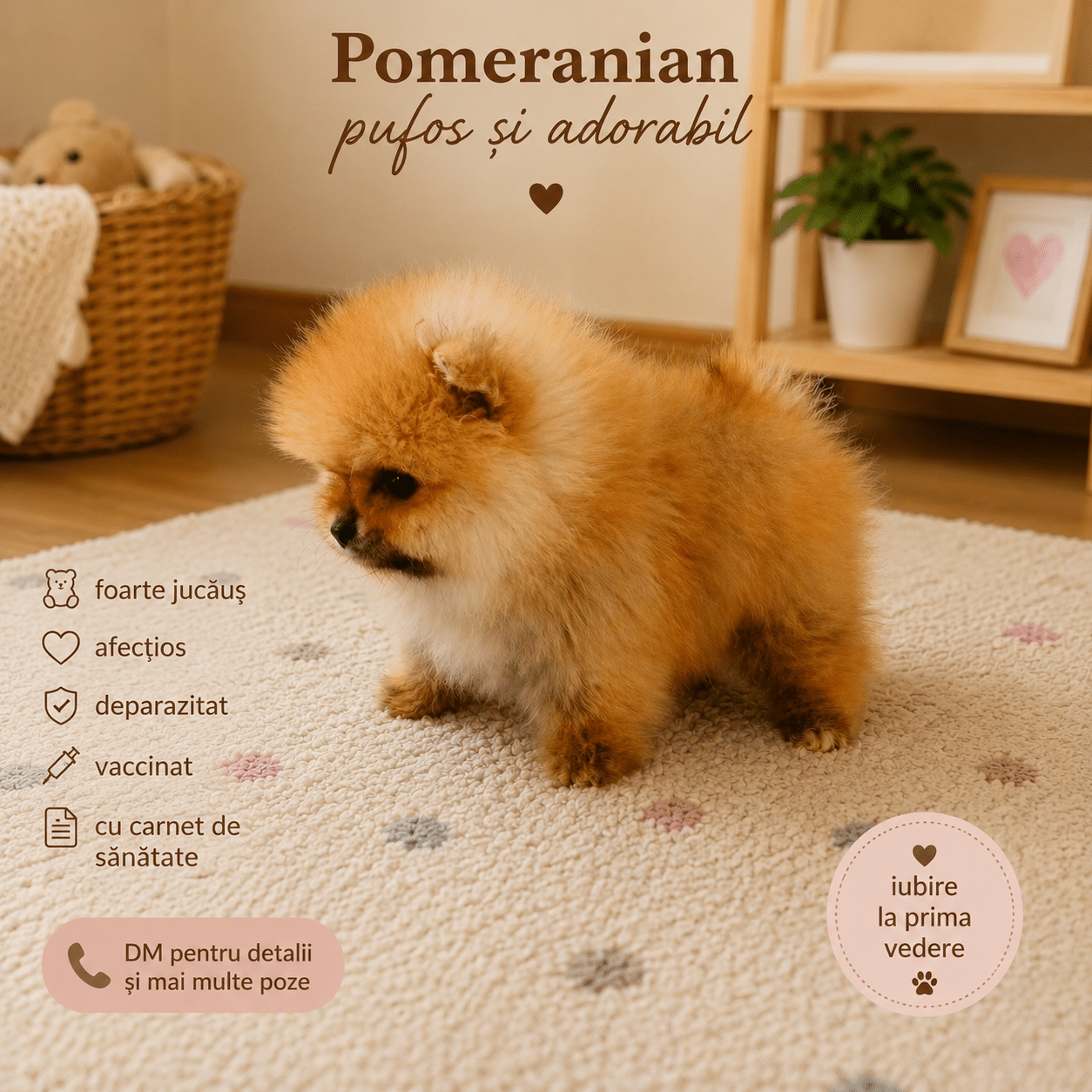 Pomeranian zu verkaufen
